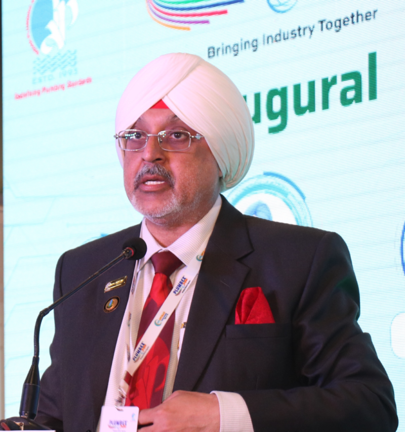 Gurmit Singh Arora, National President, Indian Plumbing Association