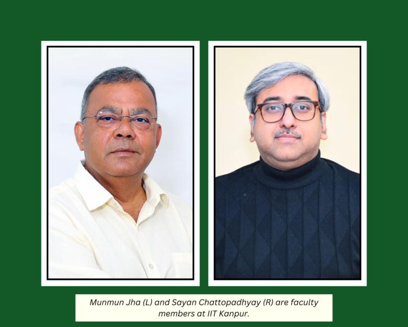 Munmun Jha and Sayan Chattopadhyay are faculty members at IIT Kanpur.